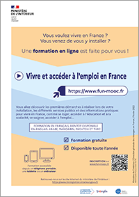 Vivre et accéder à l'emploi en France