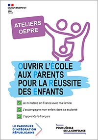Flyer « Ouvrir l’École aux parents pour la réussite des enfants »
