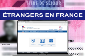 Service en ligne : Administration des étrangers en France