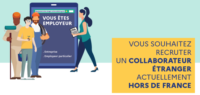 Affiche Collaborateur étranger actuellement hors de France