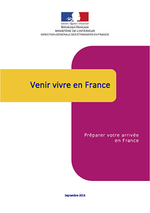 Couverture Livret Venir vivre en France