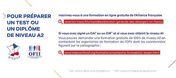 flyer pour les étrangers sur le niveau linguistique requis pour la carte de résident 2