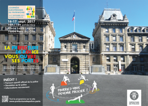 Journées du patrimoine 2017 à la Préfecture de police de Paris