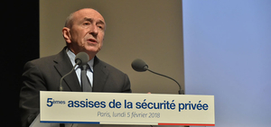 Gérard Collomb aux 5èmes Assises de la Sécurité privée