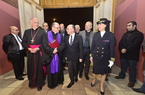 Visite de M. Bernard Cazeneuve à l'église Assyro-Chaldéenne de Sarcelles