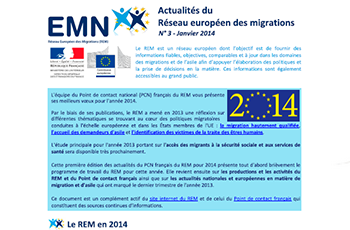 Actualités du Réseau européen des migrations n°3 – Janvier 2014