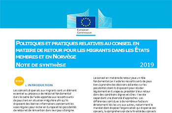 Les notes de synthèse du REM consacrées au conseil en matière de retour