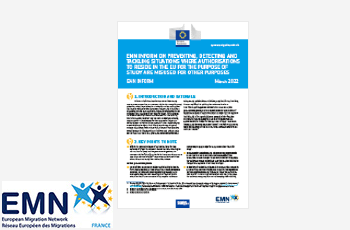 Vignette Note de synthèse : la prévention, la détection et la lutte contre les détournements des autorisations de séjour dans l’UE à des fins d’études