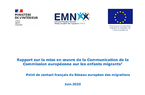 Rapport sur la mise en œuvre de la Communication de la Commission européenne sur les enfants migrants