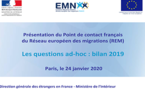 Présentation des questions ad hoc, bilan 2019 (Petit déjeuner du REM, 24 janvier 2020)