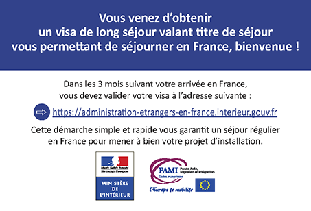 L’Etat se modernise : à partir du 18 février, validez votre visa long séjour valant titre de séjour (VLS-TS) directement en ligne