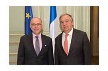 Rencontre avec M. António Guterres, Haut-Commissaire des Nations-Unies pour les réfugiés