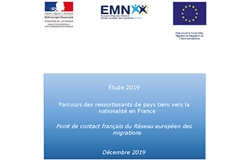 Étude du REM : Parcours des ressortissants de pays tiers vers la nationalité / Pathways to citizenship for third-country nationals in France
