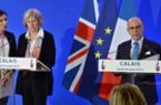 Signature de la déclaration conjointe franco-britannique à Calais