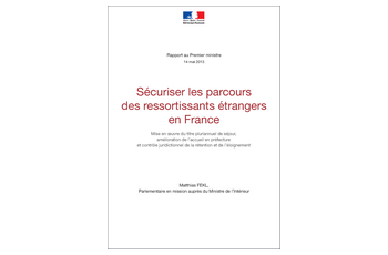 Remise du rapport « Sécuriser les parcours des ressortissants étrangers en France »