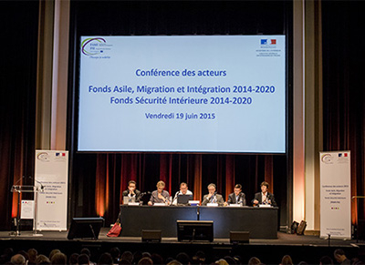 Conférence des acteurs du Fonds Asile, Migration et Intégration (FAMI) et du Fonds Sécurité Intérieure (FSI), 19 juin 2015