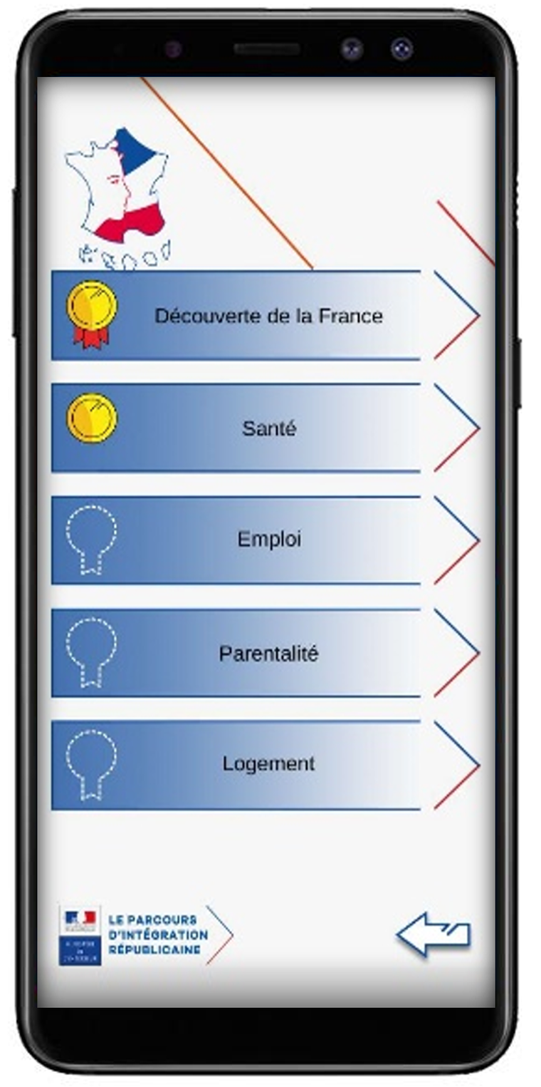 L’application Formation civique CIR